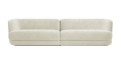 Alba Velvet 3 Seater Sofa