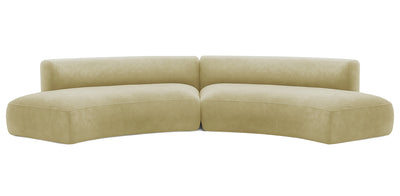 Amber Velvet 4 Seater Sofa