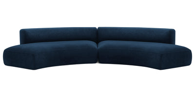 Amber Velvet 4 Seater Sofa
