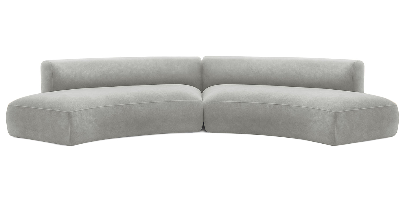Amber Velvet 4 Seater Sofa