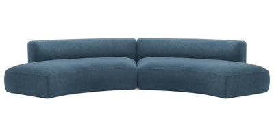 Amber Velvet 4 Seater Sofa