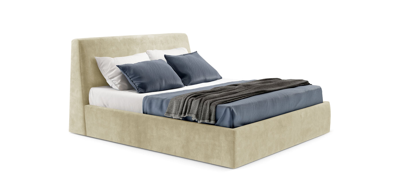 Aton Velvet Bed