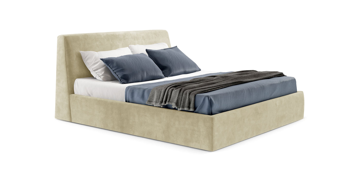 Aton Velvet Bed