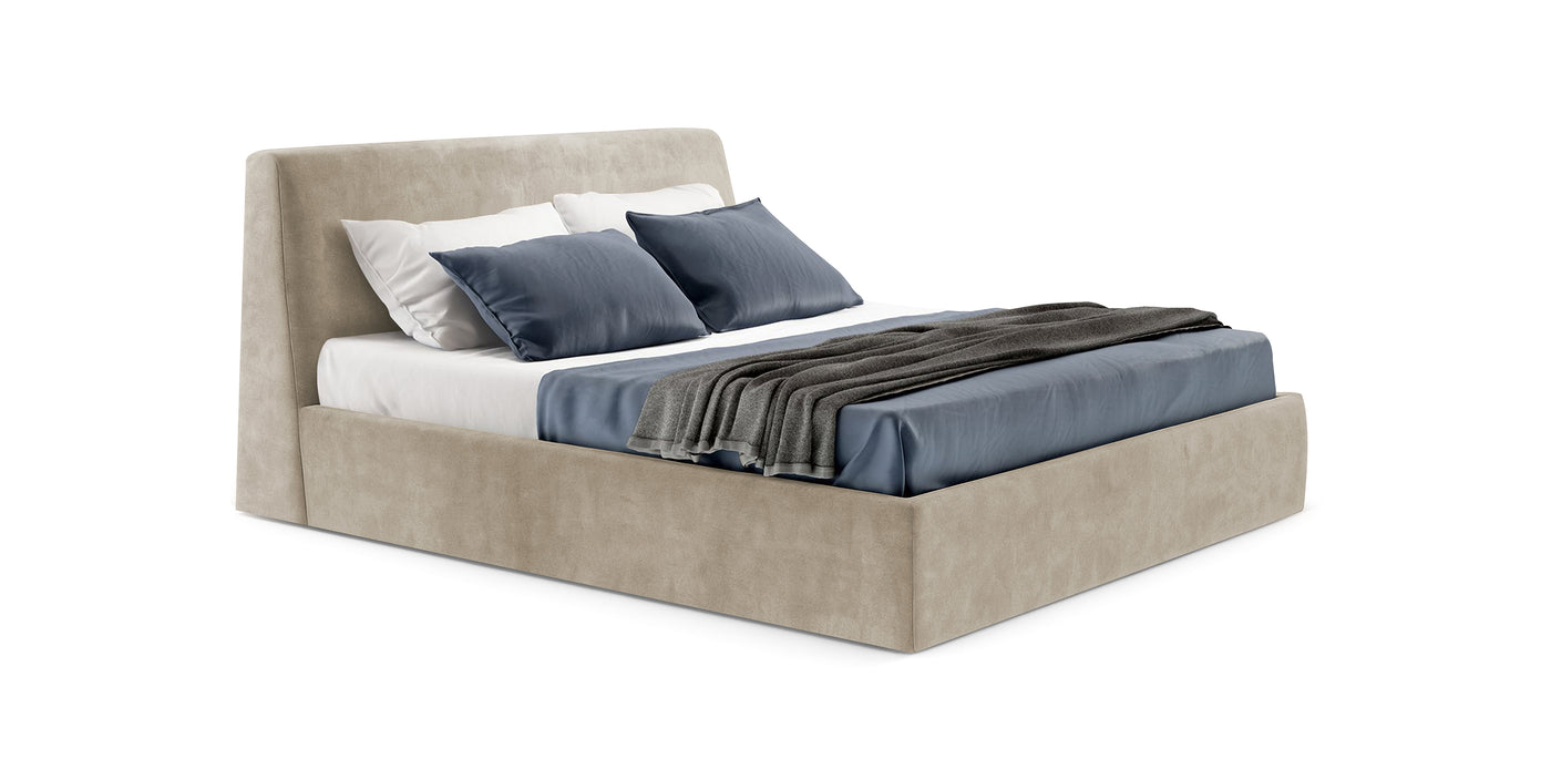 Aton Velvet Bed
