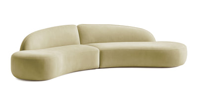 Aurra Velvet 4 Seater Sofa