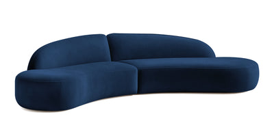 Aurra Velvet 4 Seater Sofa