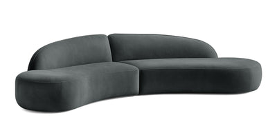 Aurra Velvet 4 Seater Sofa