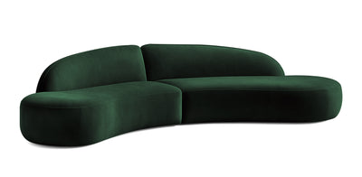 Aurra Velvet 4 Seater Sofa