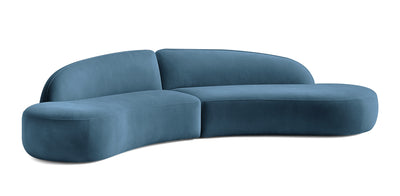 Aurra Velvet 4 Seater Sofa