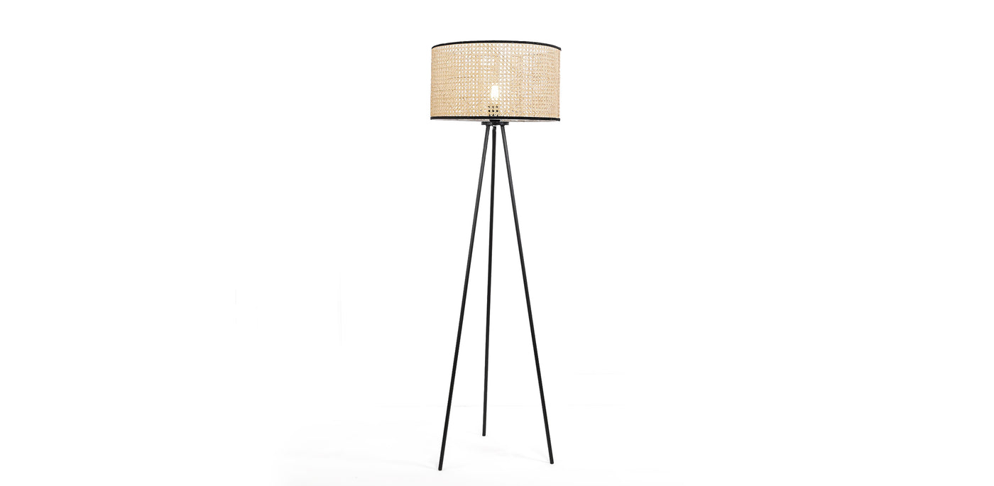 Cane Black Edge Floor lamp