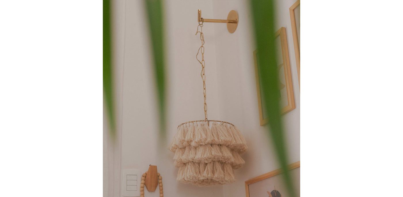 Dove Fella Tassel Applique