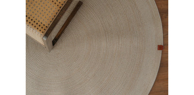 Jute & Cotton Round Rug