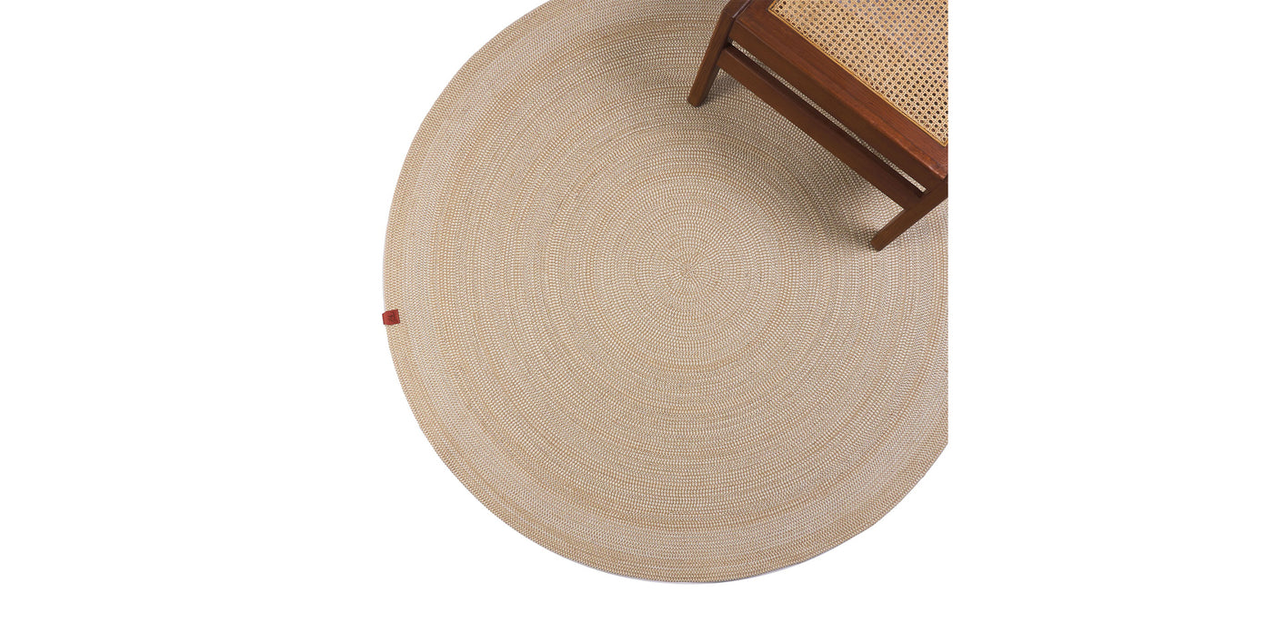 Jute & Cotton Round Rug