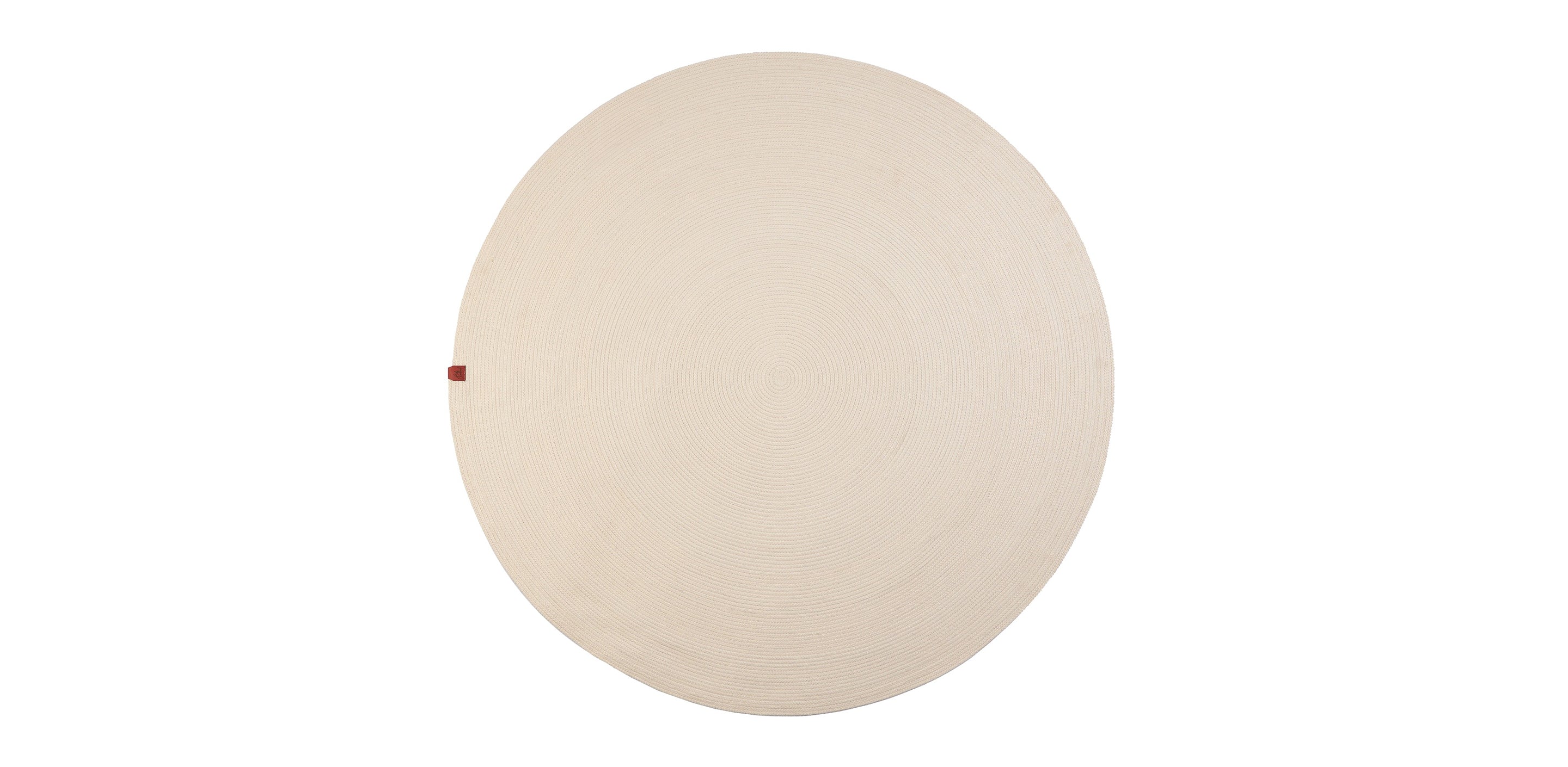 Off-White Round Rug – Belong
