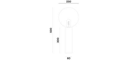 Blow Mono Table - Cylinder23