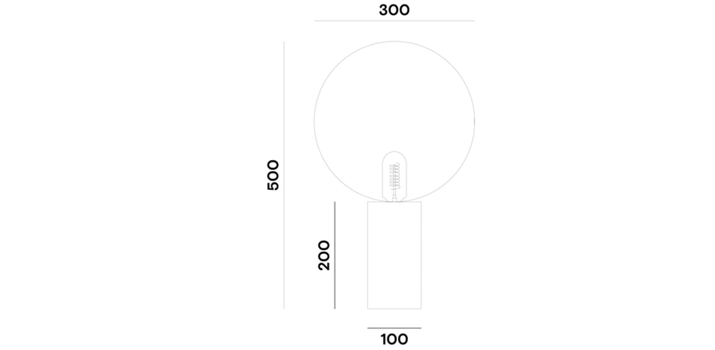 Blow Mono Table - Cylinder30