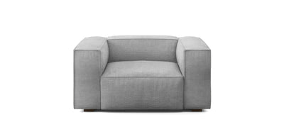 Plush Linen Armchair