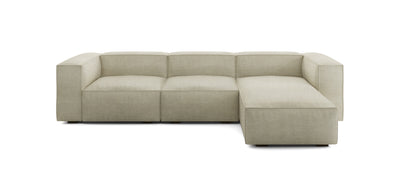 Plush 309 Linen L-Shape Sofa
