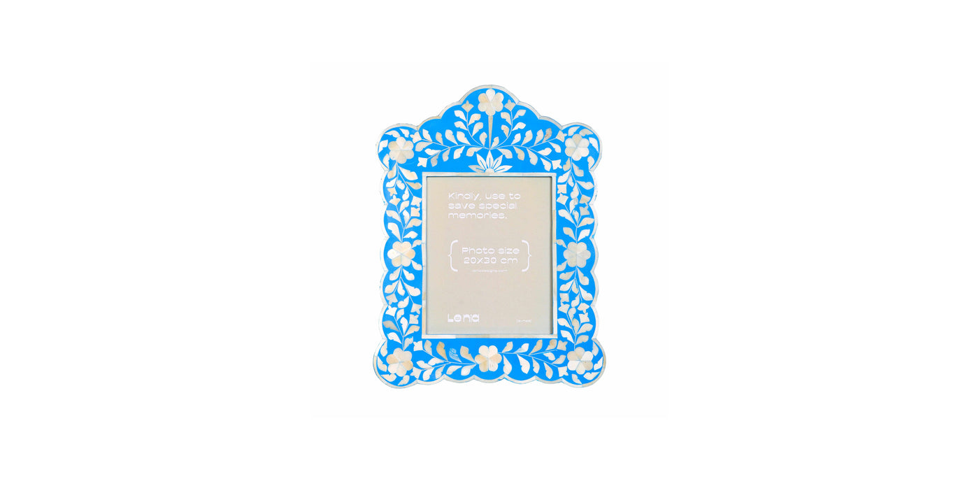 Blue Moroccan Frame