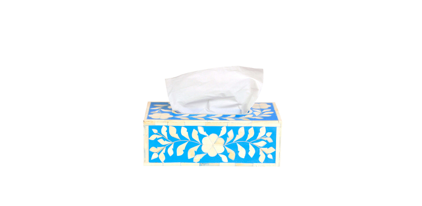 Blue Moroccan 1 Tissue Box