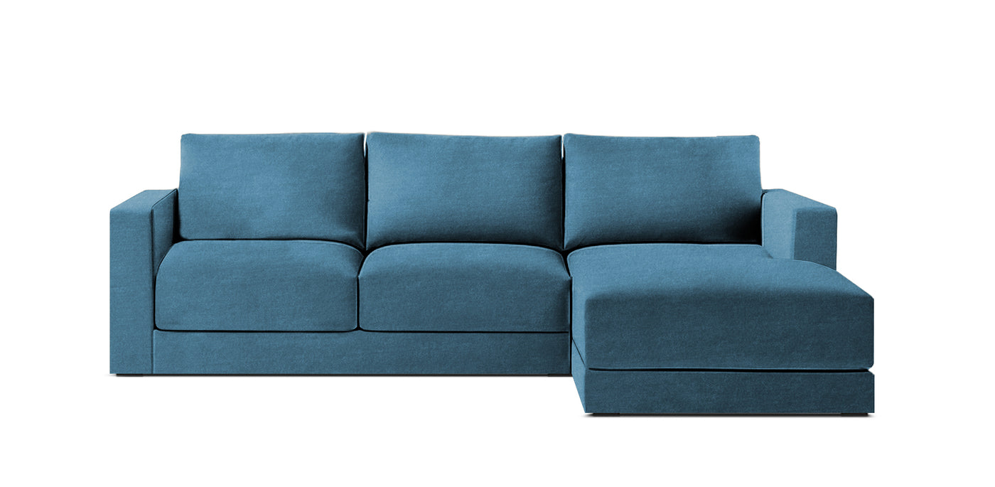 Boss 255 Velvet L-shape Sofa