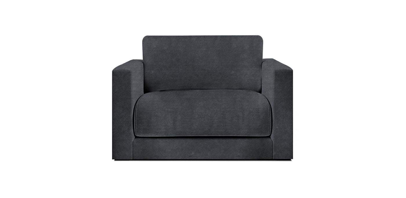 Boss Velvet Armchair