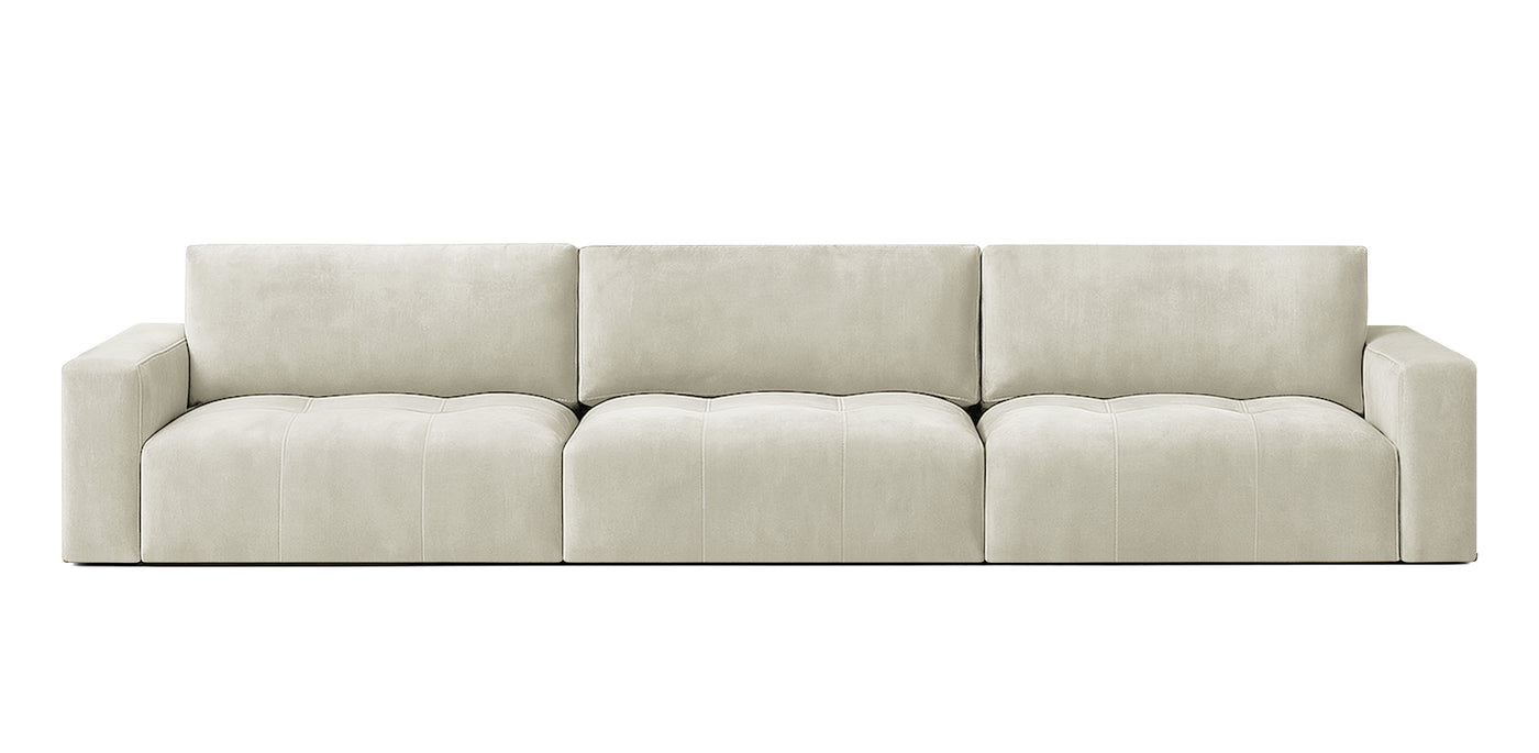 Bran Velvet 3 Seater Sofa