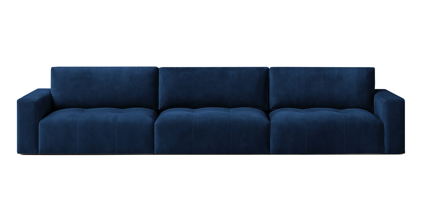 Bran Velvet 3 Seater Sofa