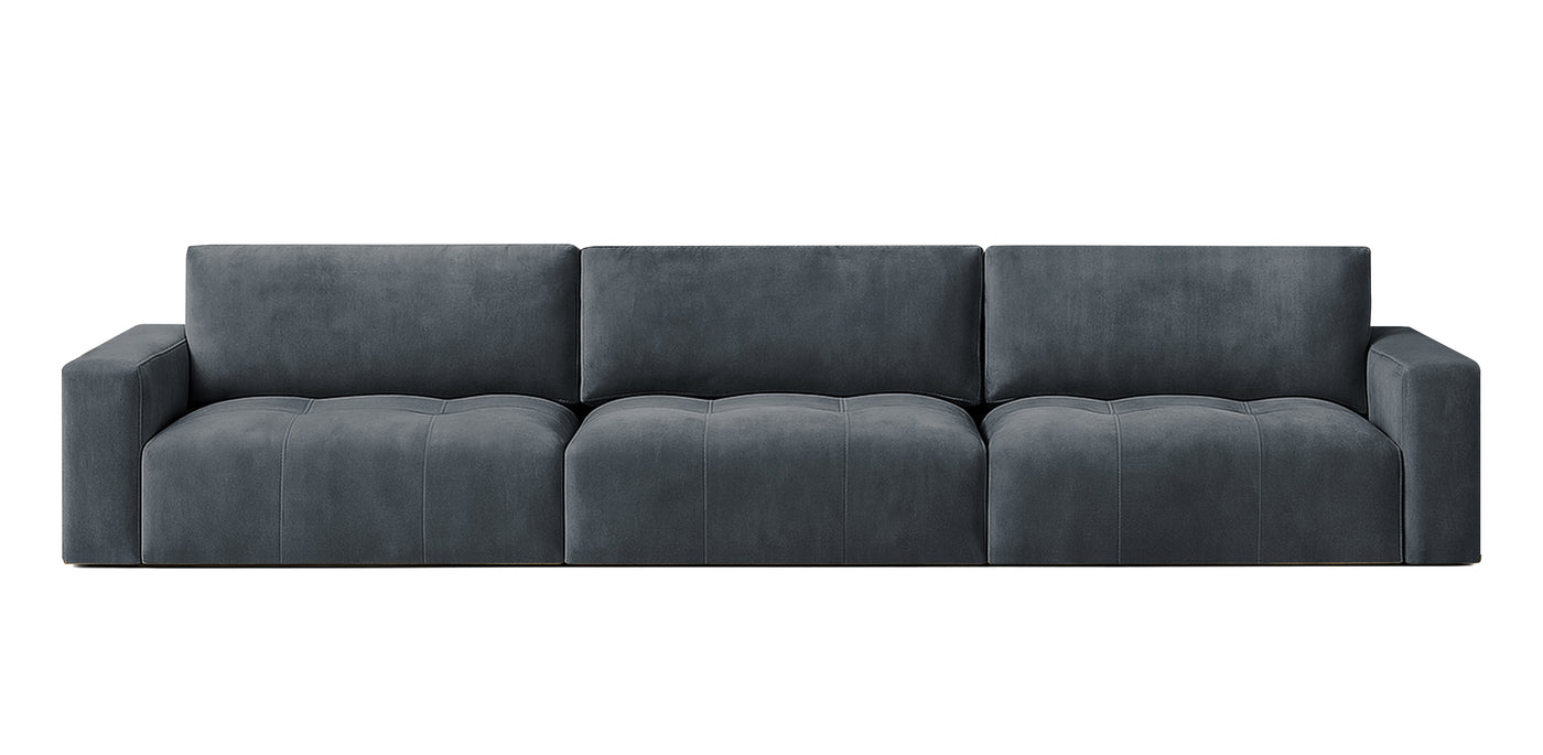 Bran Velvet 3 Seater Sofa