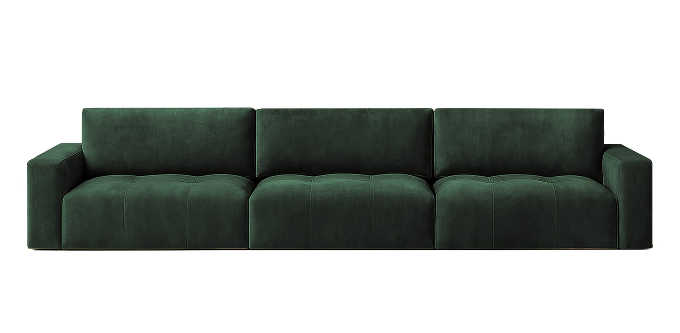 Bran Velvet 3 Seater Sofa