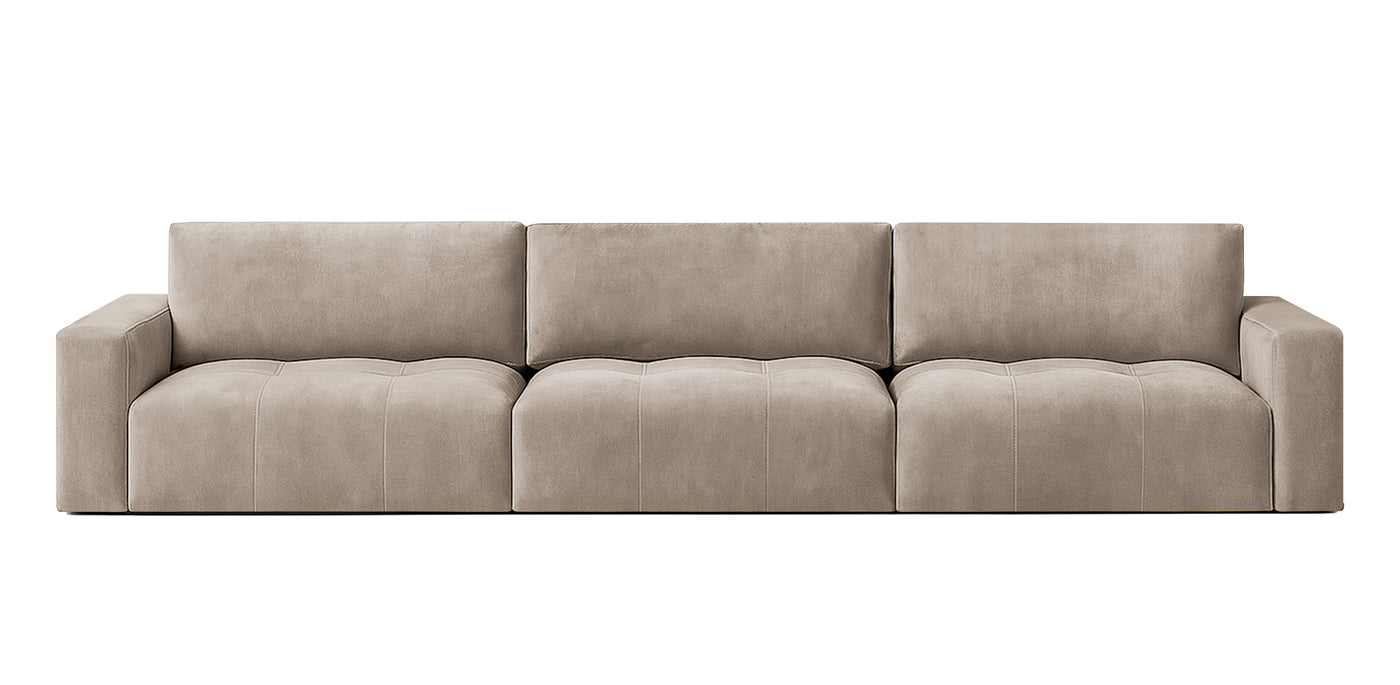 Bran Velvet 3 Seater Sofa