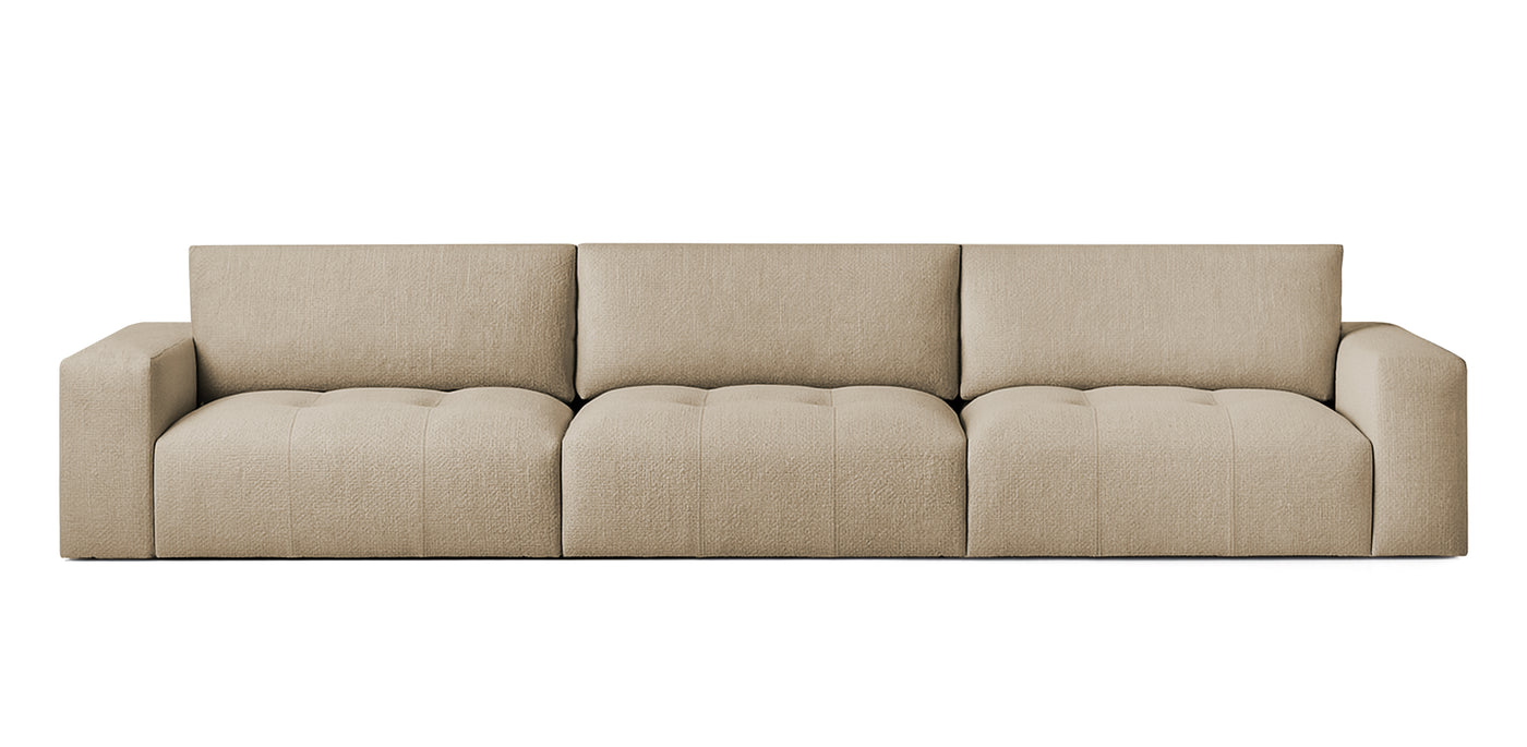 Bran Linen 3 Seater Sofa