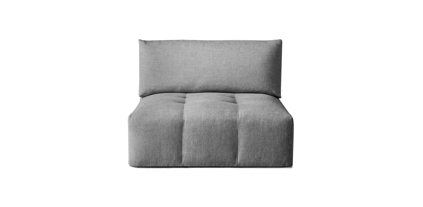 Bran Linen Armless Chair
