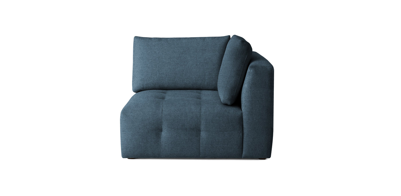 Bran Linen Corner Chair