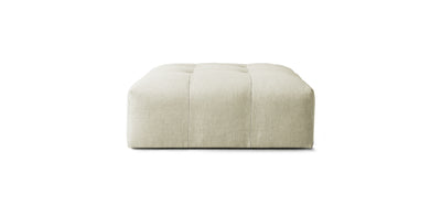 Bran Linen Pouf Chair
