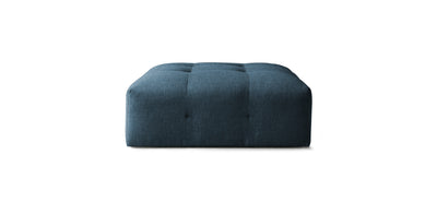Bran Linen Pouf Chair
