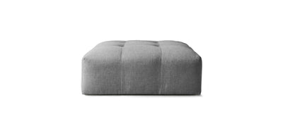 Bran Linen Pouf Chair
