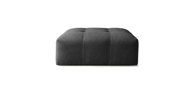 Bran Linen Pouf Chair