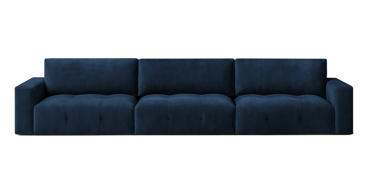 Bran Velvet 3 Seater Sofa