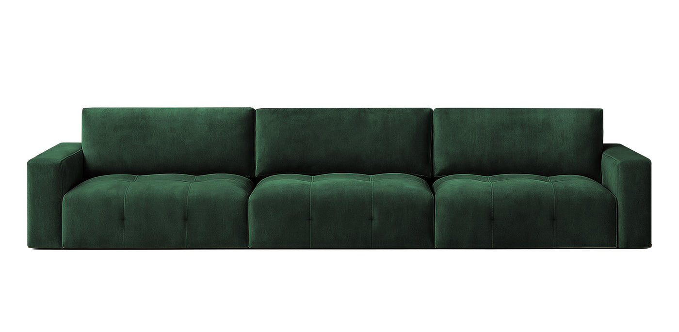 Bran Velvet 3 Seater Sofa