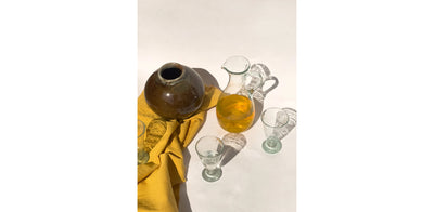 Bubbled Glass Set