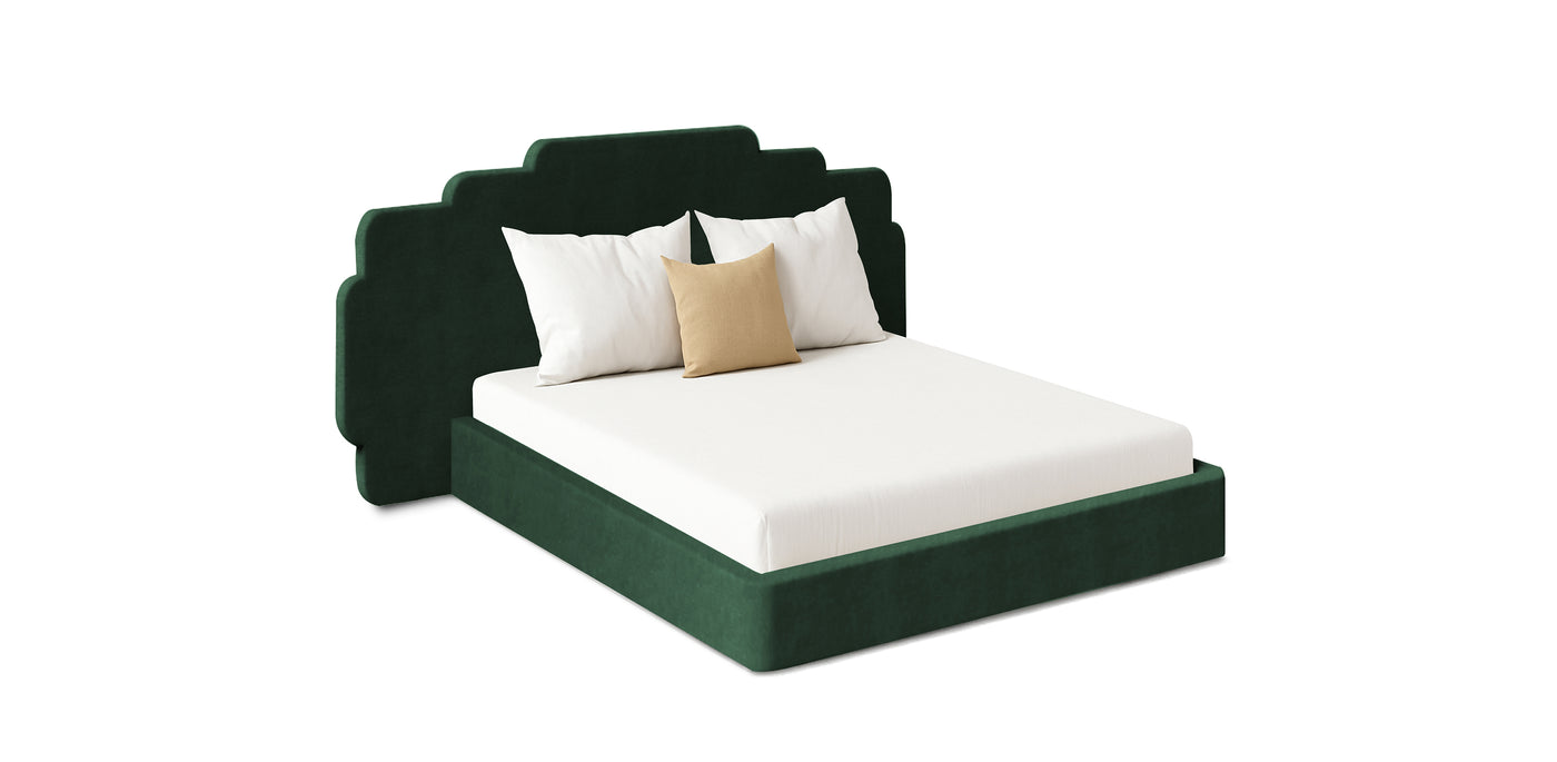 Canvas Velvet Bed