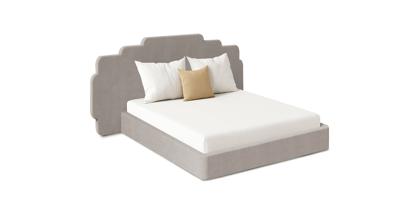 Canvas Velvet Bed