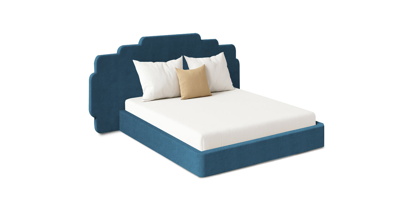 Canvas Velvet Bed