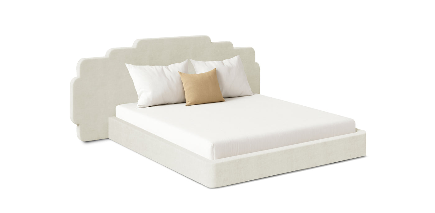 Canvas Velvet Bed