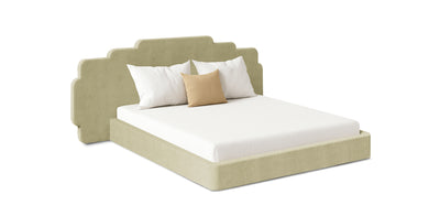 Canvas Velvet Bed