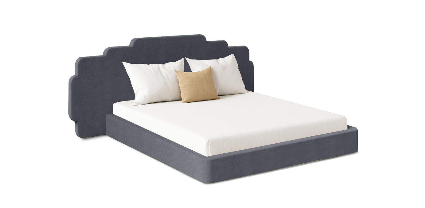 Canvas Velvet Bed