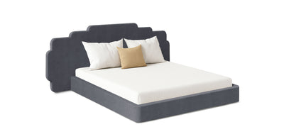 Canvas Velvet Bed