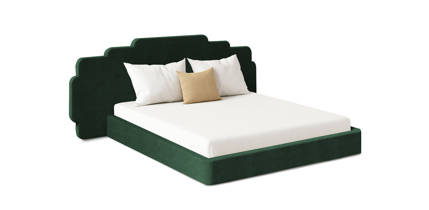 Canvas Velvet Bed