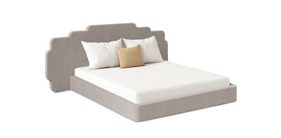 Canvas Velvet Bed